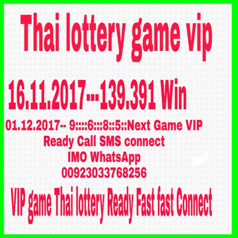 thai lottery ok free facebook|Thailand Lottery .
